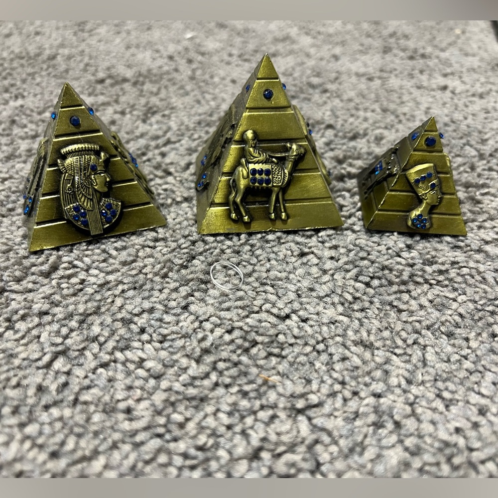 $5~3 PIECE EGYPTIAN SET~NEW~$5 WHEN BUNDLED WITH 3 OR MORE ITEMS - Picture 7 of 16